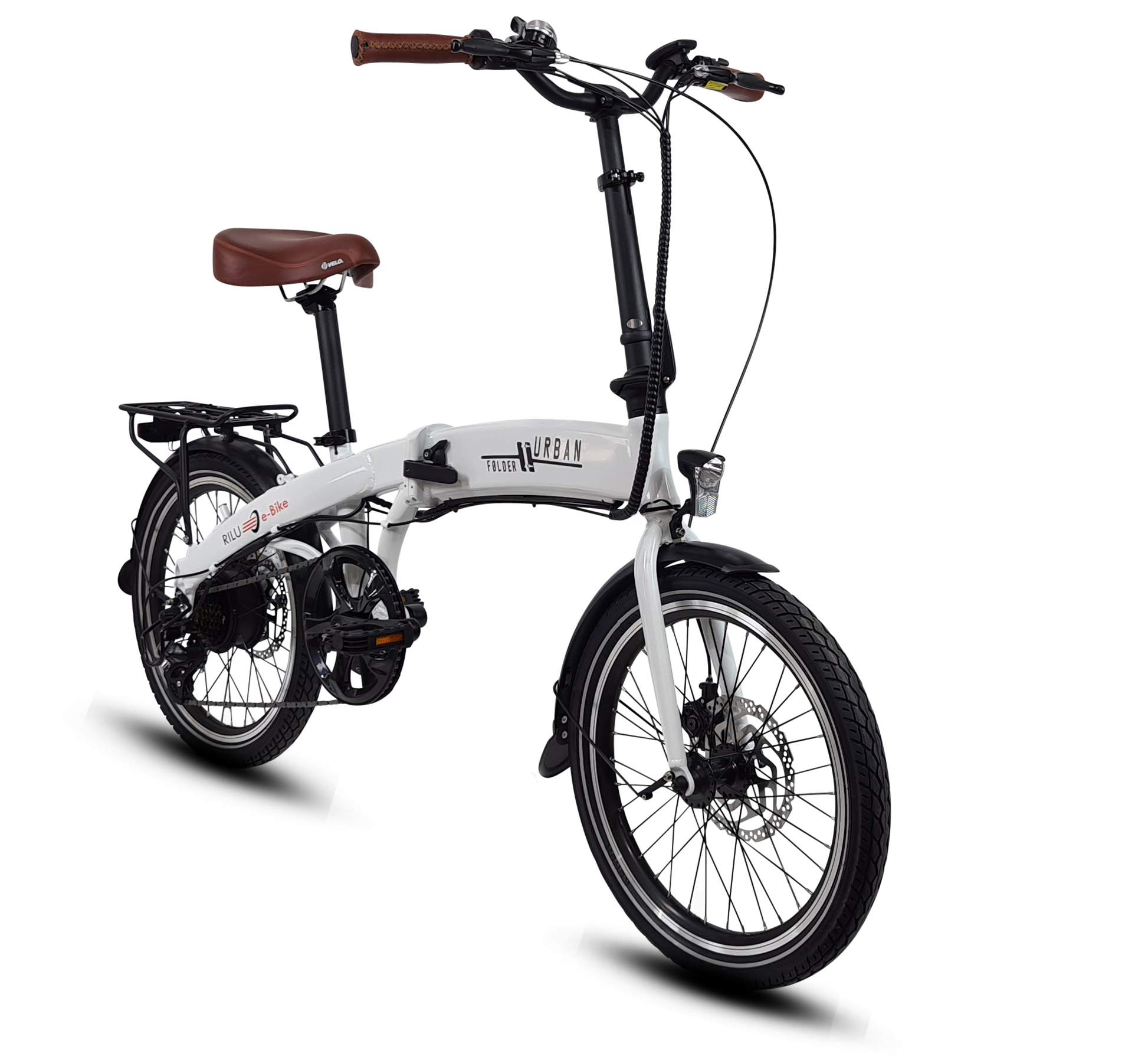 Rilu Urban Electric Folding Bike Electric Pedal Power